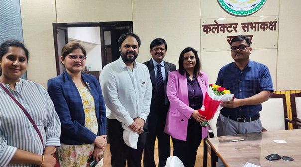 Chairperson & Vice-Chairperson, CPGFM along with Chairperson of Bhilai & Raipur Branch met Dr. Tamboli Ayyaz Fakir Bhai (IAS), Special Secretary, UA&DD, Chhattisgarh on July 11, 2023 to discuss measures to improve accounting in ULBs of Chhattisgarh.