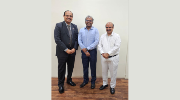 CA. Mangesh Kinare, Chairman, CPGFM & CA. Rajendra Kumar P, Member, CPGFM met Thiru G. K. Arun Sundar Thayalan, IAS, Director General of Audit, Chennai on 2 June 2025 to discuss matters of mutual professional interest