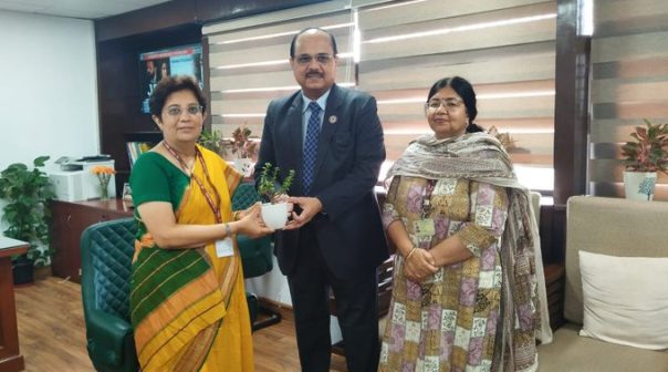 CA. Mangesh Pandurang Kinare, Chairman, CPGFM met Ms. Mukta Shekhar, Joint Secretary, Ministry of Panchayati Raj (MoPR) on 9th July 2025 to discuss matters of mutual professional interest
