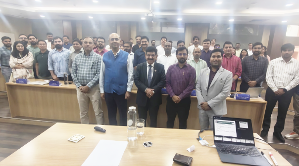 CA. Hans Raj Chugh, Chairman, PGFMC interacted with the participants of the 3rd Entry Level Batch at ICAI Centre of Excellence (CoE), Hyderabad on 3rd April 2026.