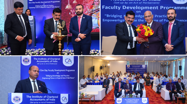 Faculty Development Programme on the theme “Bridging Knowledge and Practice: Empowering Trainers to Shape the Future of Public Finance” organised by PGFMC and hosted by NIRC of ICAI on 9th May 2026 at Hotel The Park New Delhi 