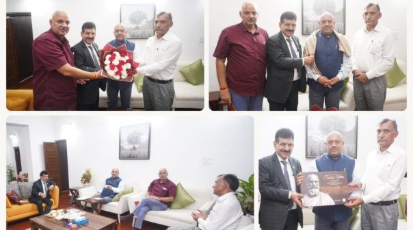 CA. Hans Raj Chugh, Chairman-PGFMC met Sh. Vijender Gupta, Hon’ble Speaker, Delhi Legislative Assembly on 18th October 2026 to discuss proposed workshop on Strengthening Governance in PFM: A Legislative Perspective for Delhi MLAs aimed at enhancing financial oversight & good governance